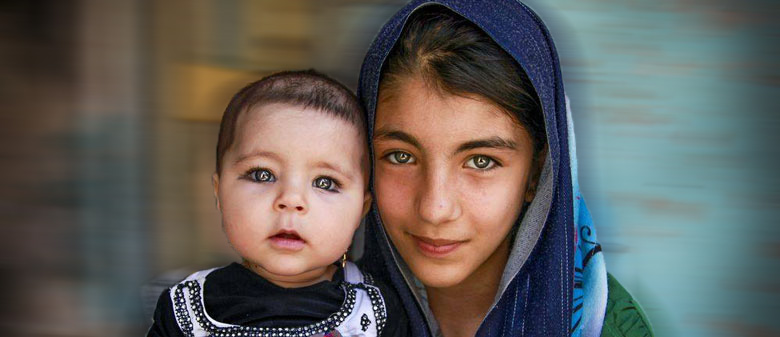 کودکان مهاجر- عکس از بهار محمدیان