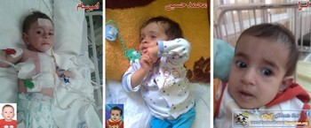 چشمه زندگي در رگهاي سه نوزاد جوشيد گزارش درمان محمدحسین، اسرا و امیرسام
