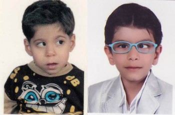 فردای روشن و شفاف نمودار شد گزارش جراحی چشم آرتین و حسام الدین